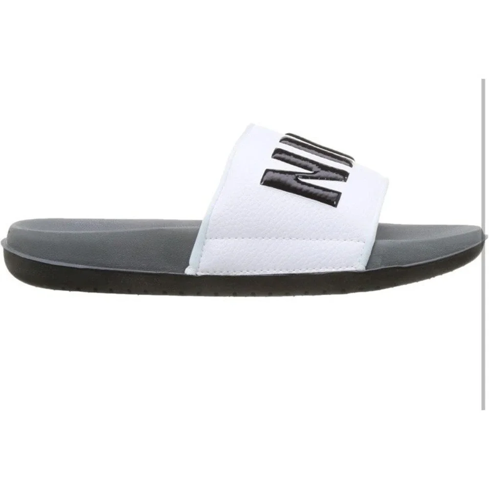 Men's‎ Nike Offcourt Slide Dark Grey/Black-White (BQ4639 001) Size 9
